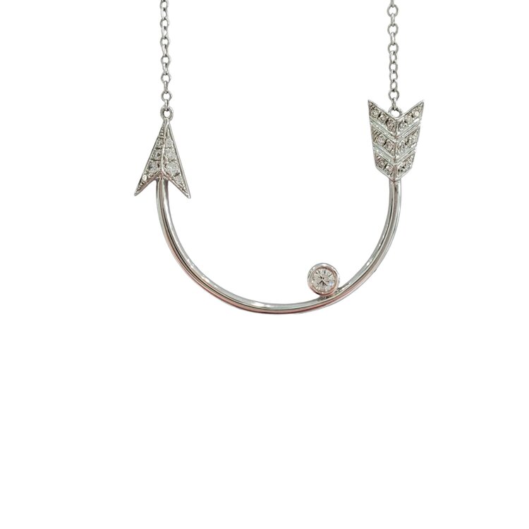 (Y) 18KW .30CT TDW ARROW