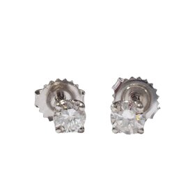 M(R) 14K .52CT ROUND DIAMOND STUDS