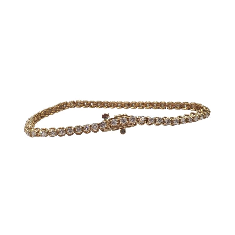 Gemdek M(R) 14K 3.00TDW TENNIS BRACELET