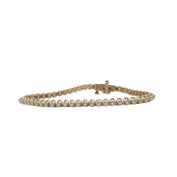 Gemdek M(R) 14K 3.00TDW TENNIS BRACELET