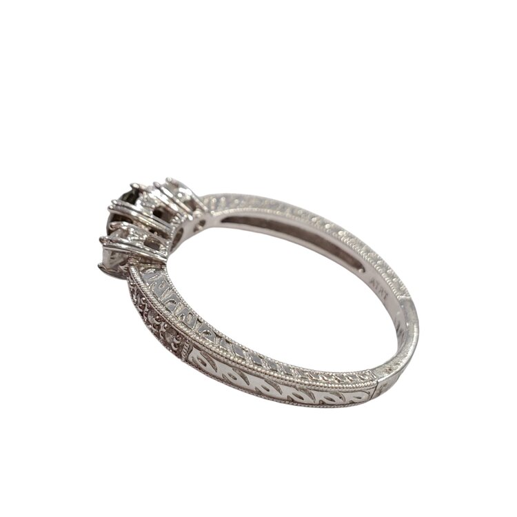 Gemdek M(R)14KW .35CT RED CONIAC DIA RING