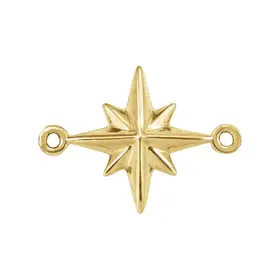 (R) 14K YG STAR CHARM YELLOW GOLD