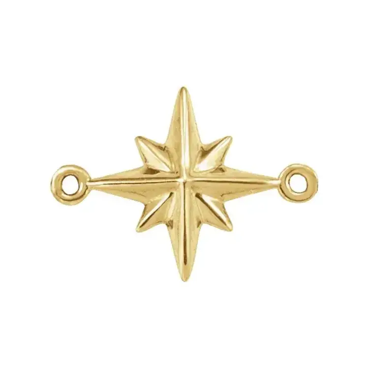 (R) 14K YG STAR CHARM YELLOW GOLD