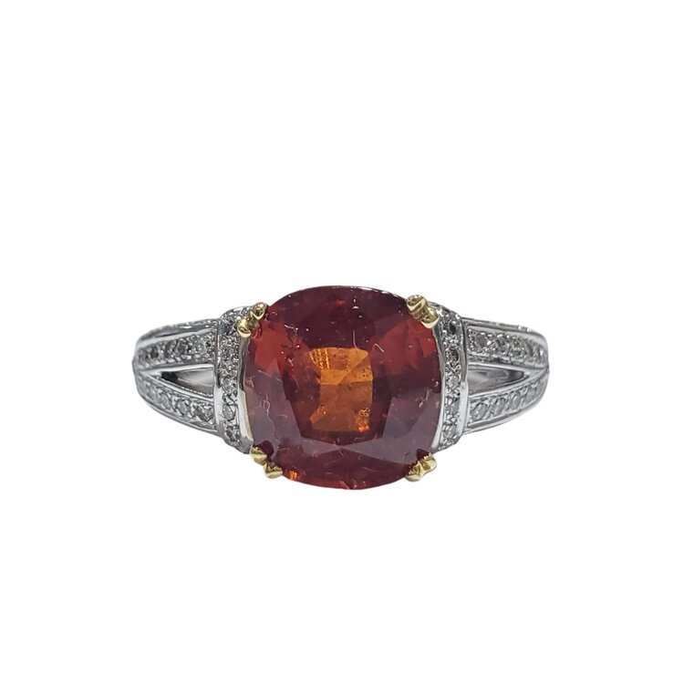 Gemdek M(R) 18K TT 3.02CT .33CT DIAMOND FASHION RING