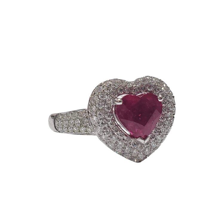 Gemdek M(R)18K 2.04CT RBY .52CT DIA