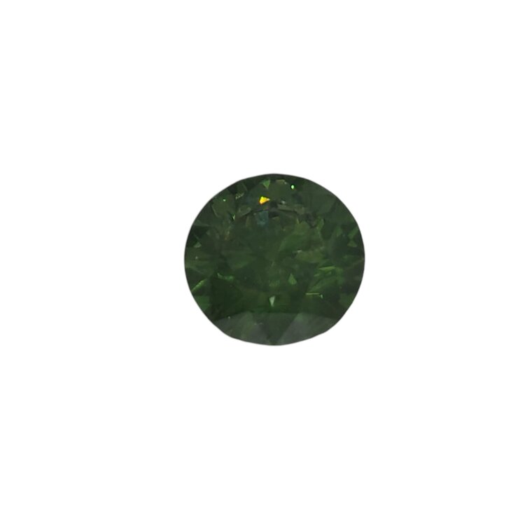 Gemdek M(R) 1.14CT ROUND IRRADIATED GREEN DIAMOND
