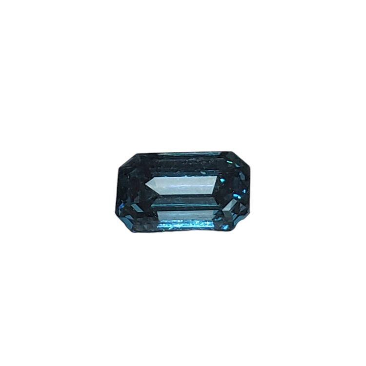 Gemdek M(R) 1.02CT BLUE DIAMOND EMERALD CUT