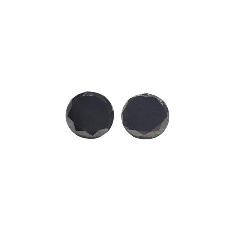 Gemdek M(R) 2.13CT IRRADIATED BLACK DIAMOND PAIR