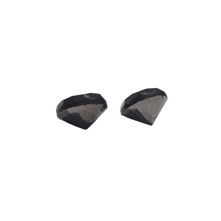 Gemdek M(R) 2.13CT IRRADIATED BLACK DIAMOND PAIR