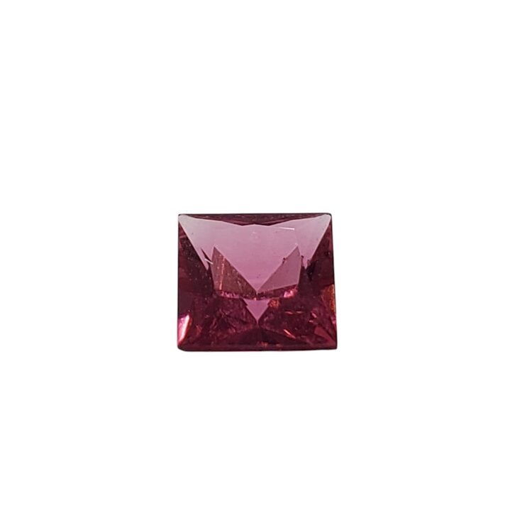 Gemdek M(R) .59CT PINK TOURMALINE PRINCESS CUT