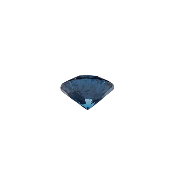 Gemdek M(R) .58CT IRRADIATED BLUE DIAMOND ROUND CUT