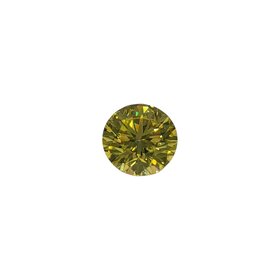 Gemdek M(R) 1.05CT IRRADIATED YELLOW DIAMOND ROUND CUT