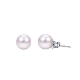 M(R) 14K 6MM AKOYA PEARL STUD EARRINGS