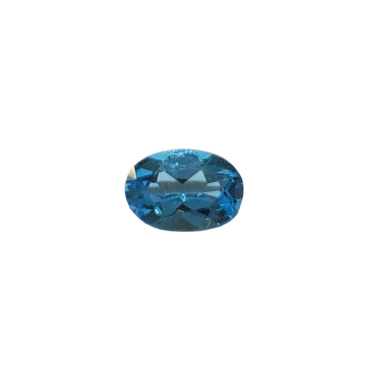 Gemdek M(R) .55CT SWISS BLUE TOPAZ OVAL CUT