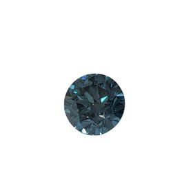 Gemdek M(R) .60CT BLUE DIAMOND ROUND CUT