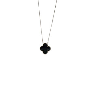 PRIMA NEW YORK (R) 14K 5.66CT BLACK ONYX FILAGREE NECKLACE