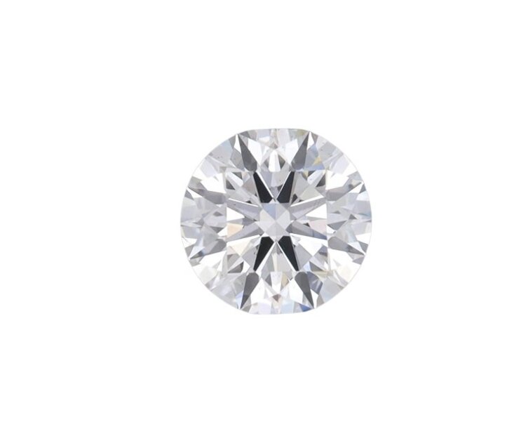 (Y) 14KY 2.22CT VVS2 F LAB GROWN ROUND .50CT HIDDEN HALO ENGAGEMENT RING IGI#611367234