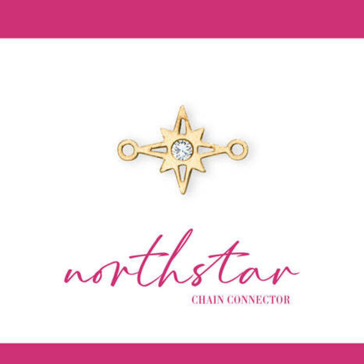 SUNSTONE (Y) 14K GF STAR TOPAZ GOLD FILLED STAR AND WHITE TOPAZ GEM