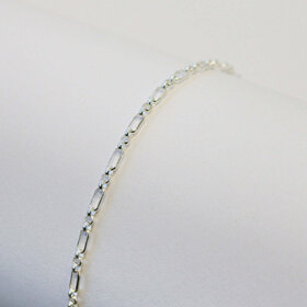 SUNSTONE (Y) 925 LINK CHAIN “BEATRICE” STYLE LINK PRICE PER INCH