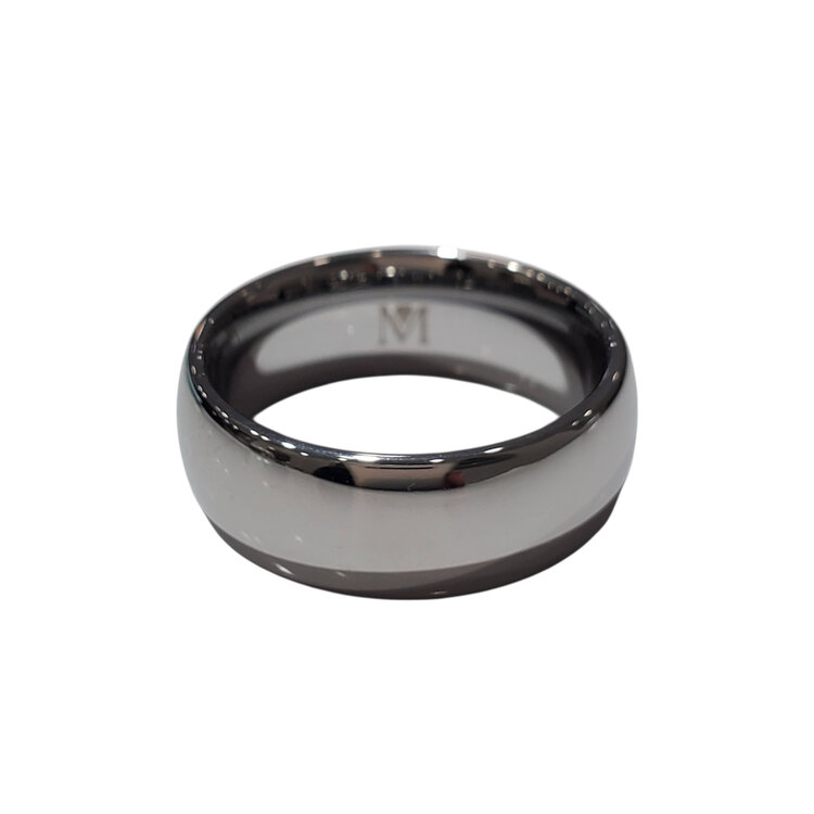 Heavy Stone (Y) TUNG 8MM MENS RING