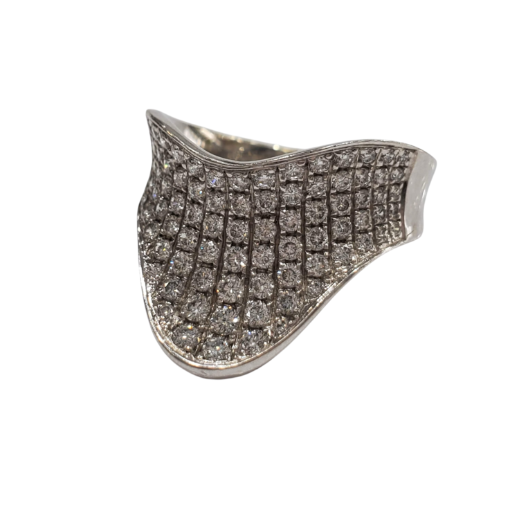 (Y) 18K 1.00TDW VS GH FASHION RING