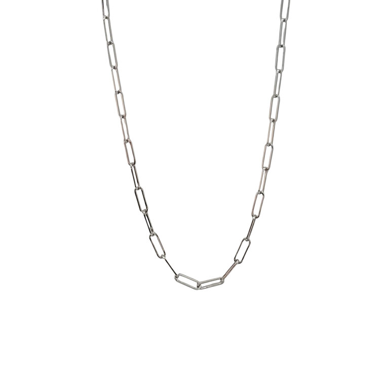 (R)14K PAPERCLIP 18INCH CHAIN 3.3GRAMS