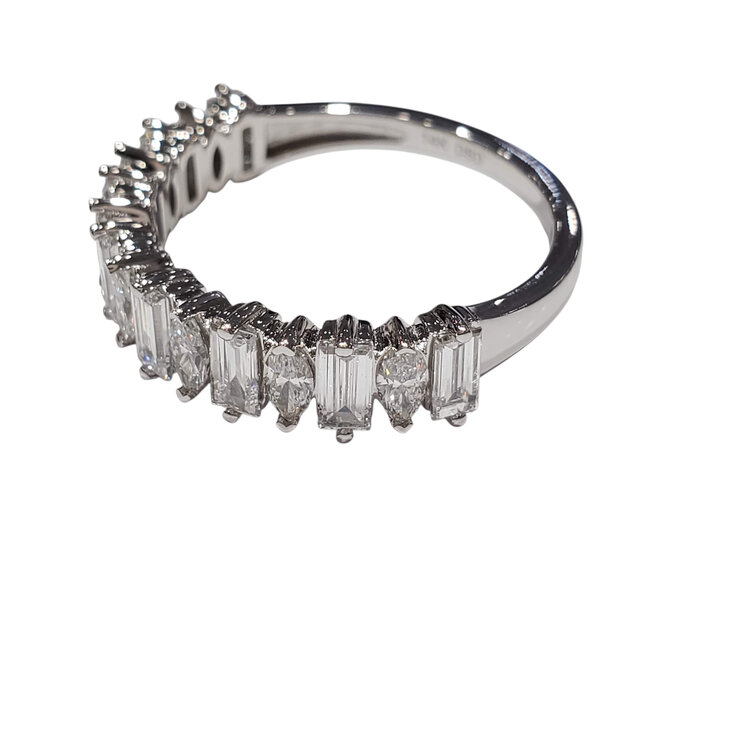 DS DESIGN (R) 14KW 1.30TCW LAB DIAMOND MULTI-STONE FASHION RING