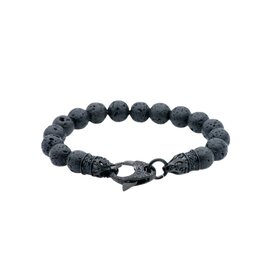 Blackjack (Y) GENUINE LAVA STONE BRACELET