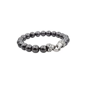 Blackjack (Y) GENUINE HEMATITE BRACELET