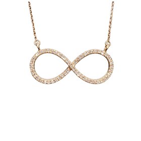 Daniels Jewels Art (R) 14KR .25CT TDW INFINITY