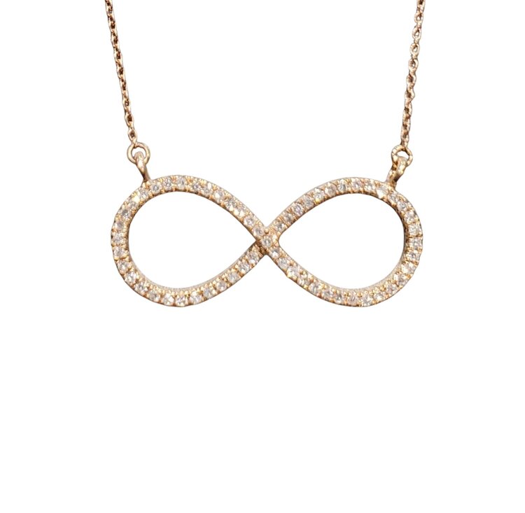 Daniels Jewels Art (R) 14KR .25CT TDW INFINITY