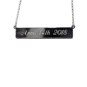 (B) 14KW BAR 3.9 G BOTH SIDES ENGRAVED