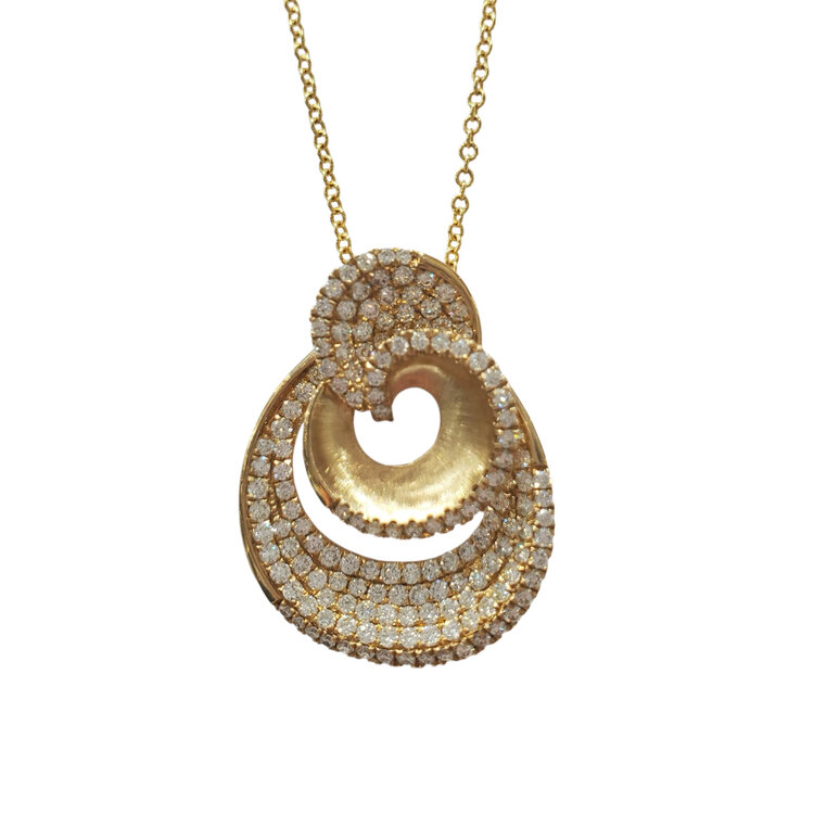 Gemdek (R) 14KY 1.30TDW FASHION PENDT