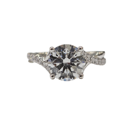 DS DESIGN (X) 14K 2.05CT LAB .22MTG VS1 E CERTIFIED LAB GROWN ROUND DIAMOND IGI LG706556923