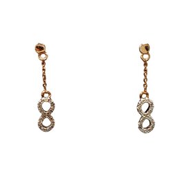 Daniels Jewels Art (R) 14K .13CT INF DANGLE