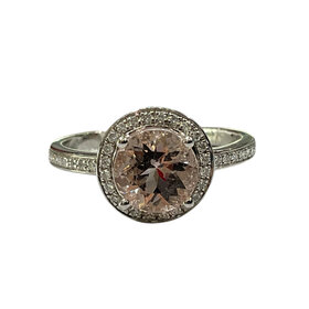 (Y)14K 1.26CT MORG .16TDW