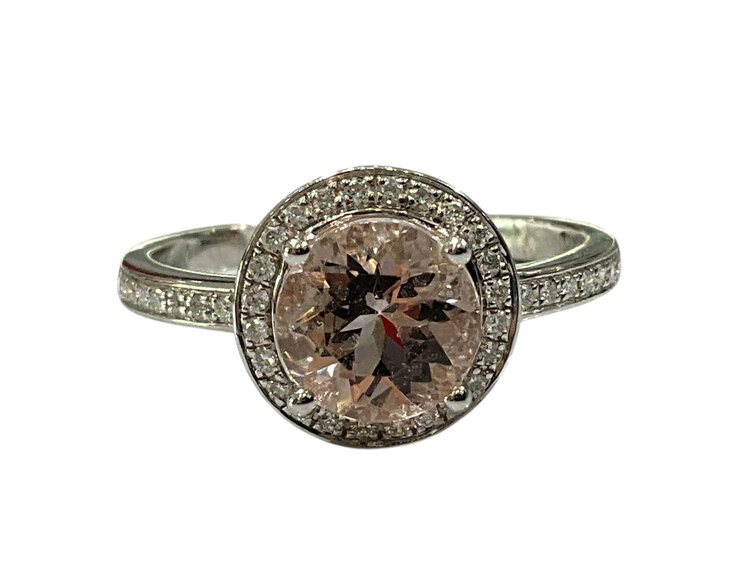 (Y)14K 1.26CT MORG .16TDW