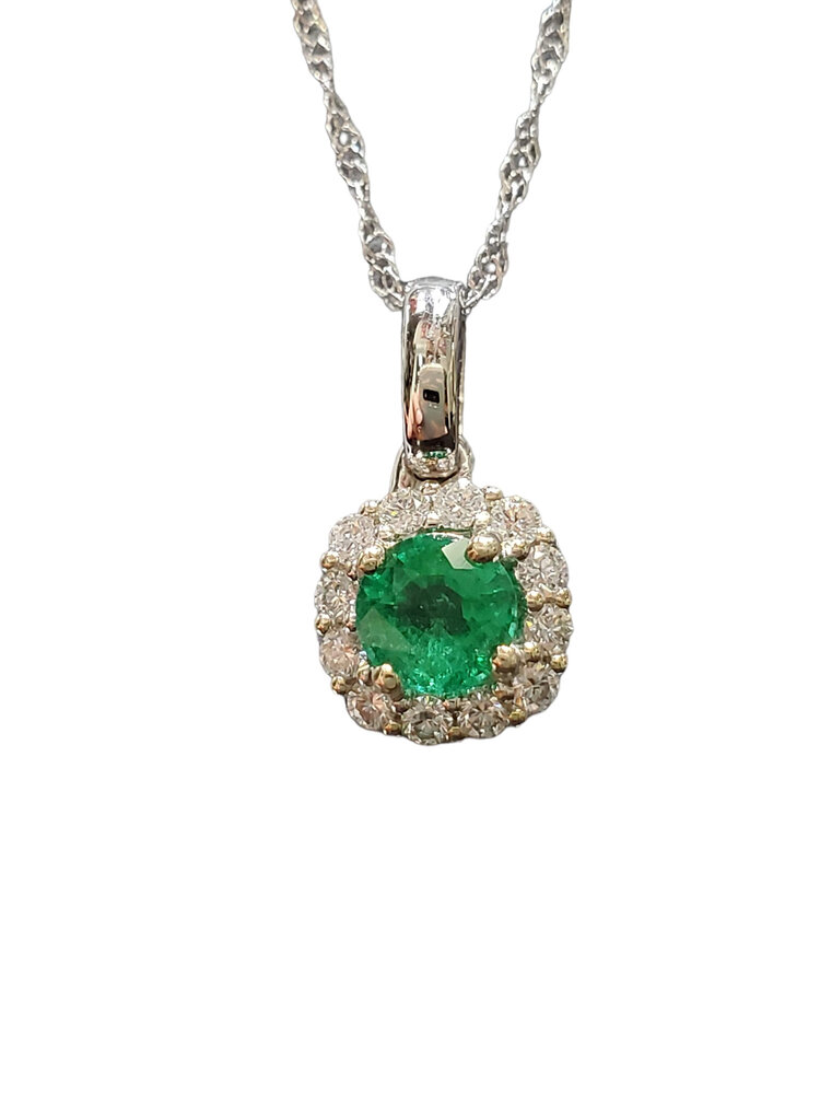 Gordon Brothers Company (R) 14K .32CT EM .17TDW PENDENT