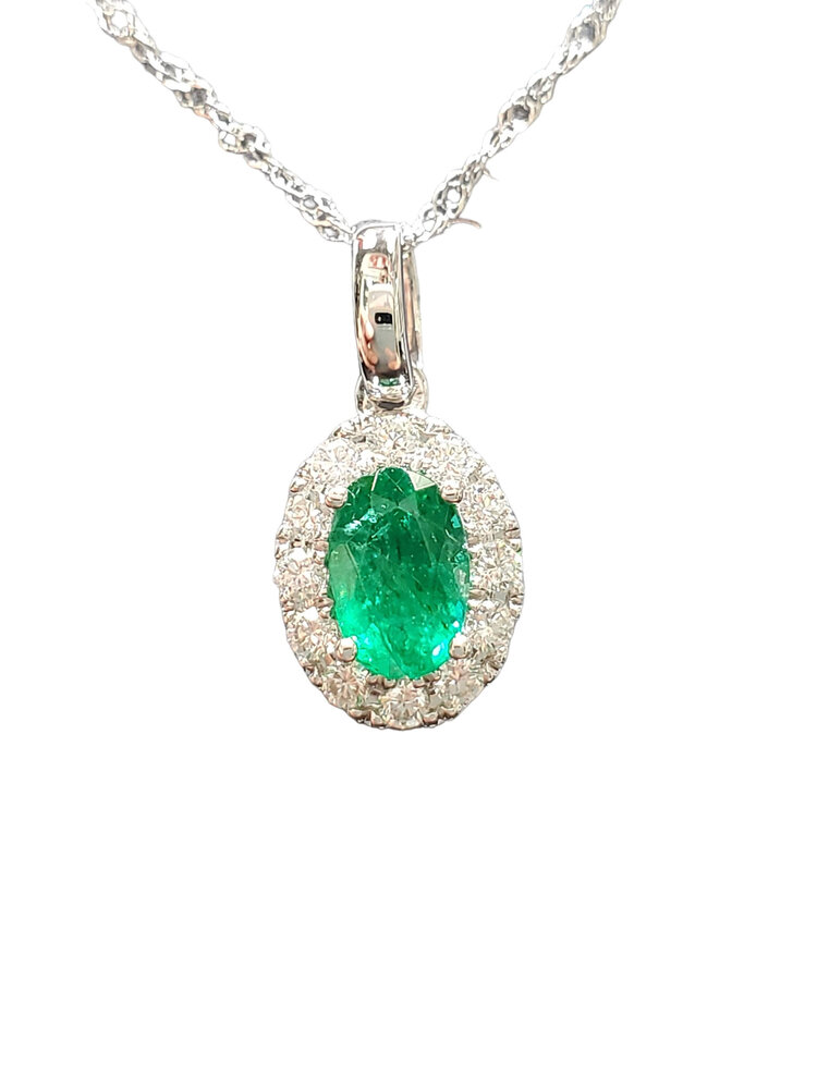 Gordon Brothers Company (R) 14K .48CT EM .15TDW PENDENT