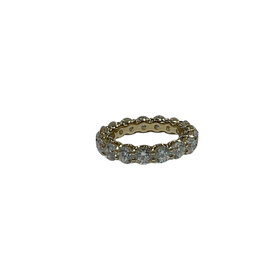 Aarush M(R) 14KY 4.22CT VS E/F SEVENTEEN LG DIAMOND ETERNITY BAND