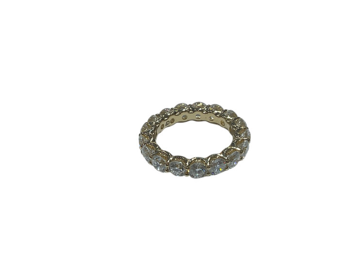 Aarush M(R) 14KY 4.22CT VS E/F SEVENTEEN LG DIAMOND ETERNITY BAND