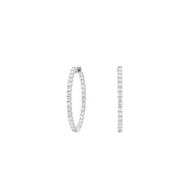 Aarush M(Y) 14K 2.08CT INSIDE/OUT FIFTY FOUR LG DIAMOND HOOPS IGI CERTIFIED 42J975282505