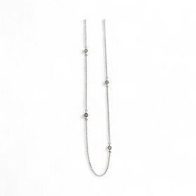 (Z)14K .12CT LAB DIAMOND NECKLACE