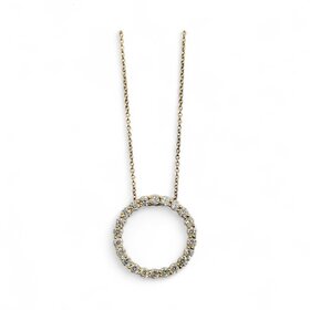 FJ Kashi (R) 14KY .98CT ETERNITY CIRCLE 22 DIA 2.25M