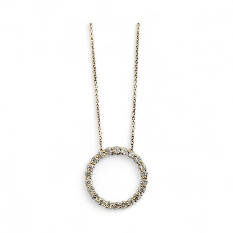 FJ Kashi (R) 14KY .98CT ETERNITY CIRCLE 22 DIA 2.25M