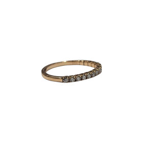 M(Y) 14KR .35CT FLEXIBLE DIAMOND BAND