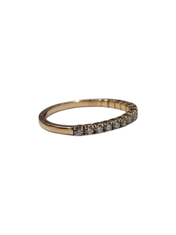 M(Y) 14KR .35CT FLEXIBLE DIAMOND BAND