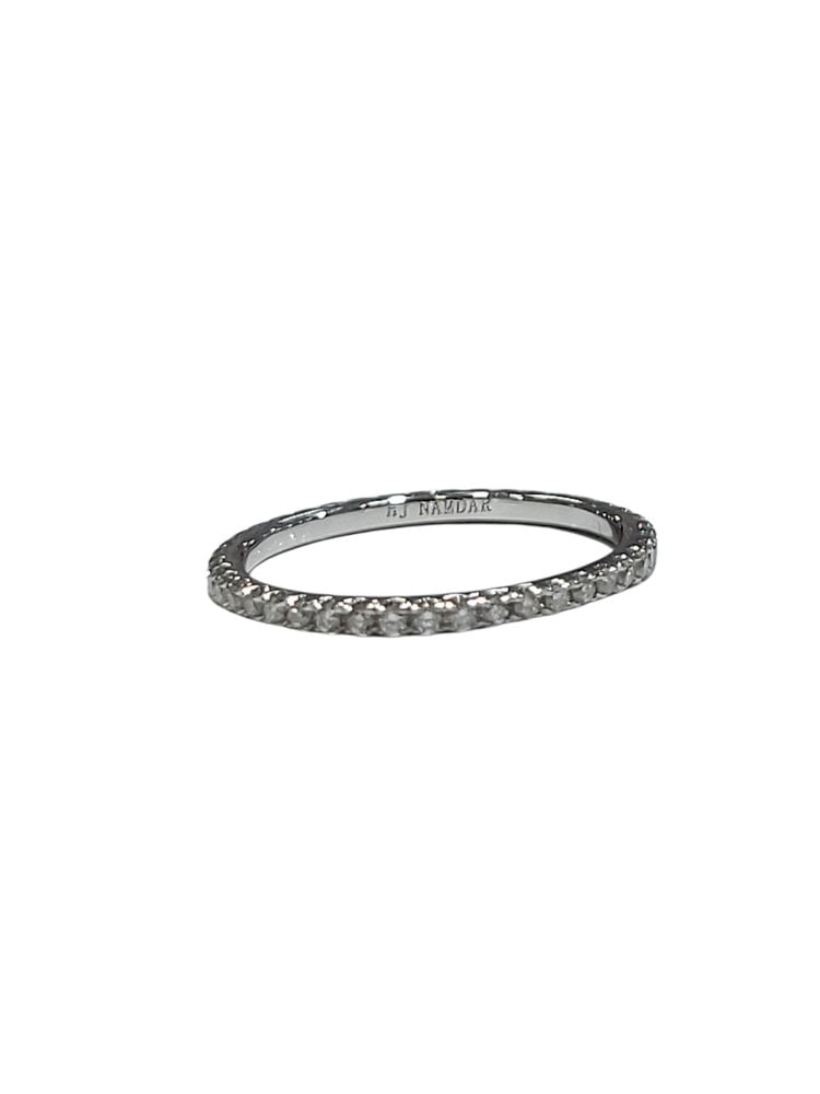 M(Y)14K .34CT DIAMOND ETERNITY BAND