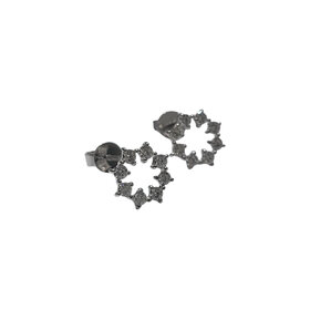 M(Y) 14K .55CT DECORATIVE STUD EARRINGS