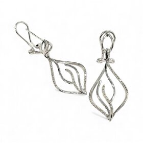 (B) 14K .30TDW DANGLES